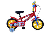 Paw Patrol 12 inch jongensfiets in rood met verstelbaar zadel
